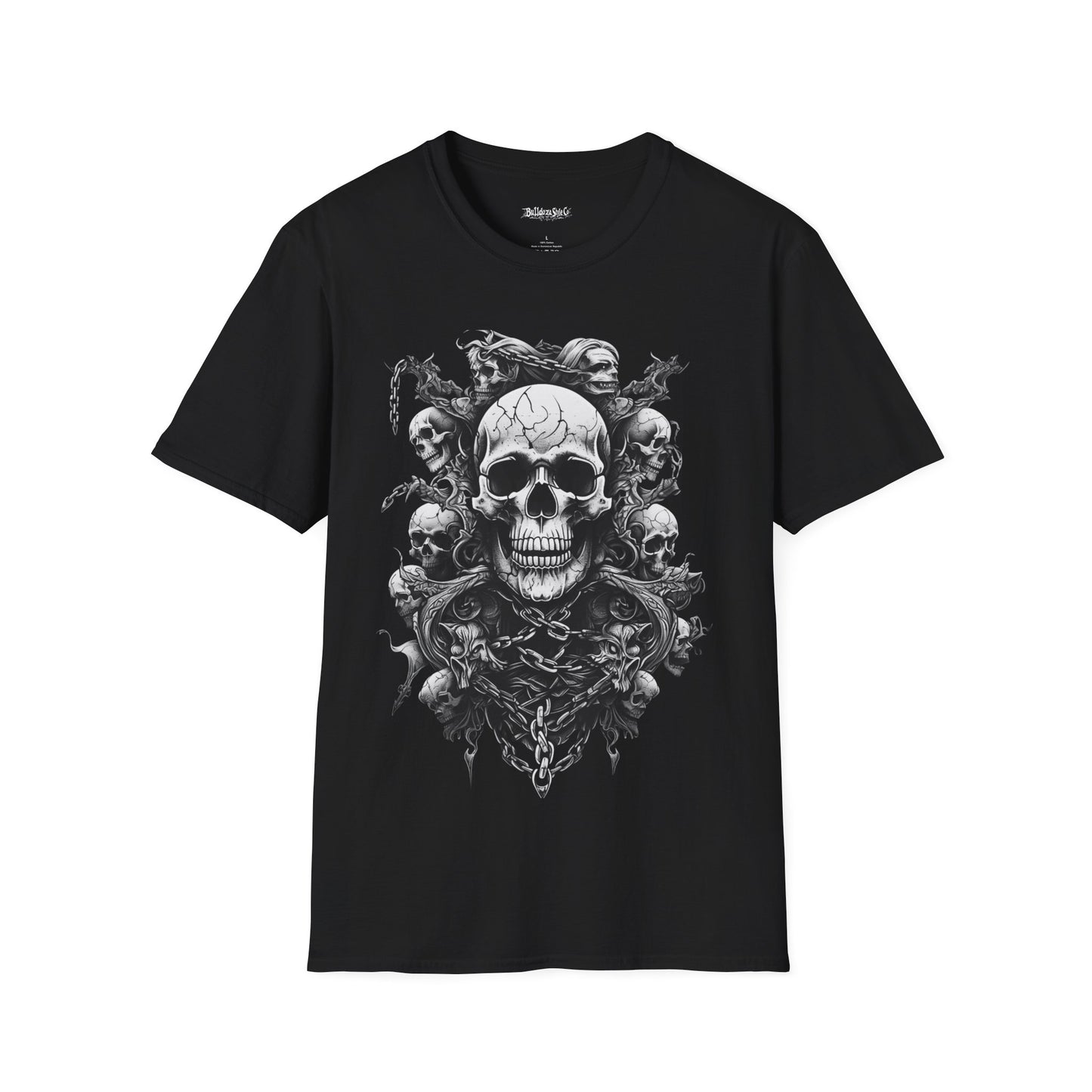 Skulls of the Unholy, Death Metal Tee, Goth Tee, Horror Tee