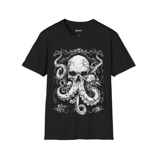 Tentacle Throne, Death Metal Tee, Goth Tee, Horror Tee