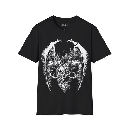 Goat of Damnation, Death Metal Tee, Goth Tee, Horror Tee