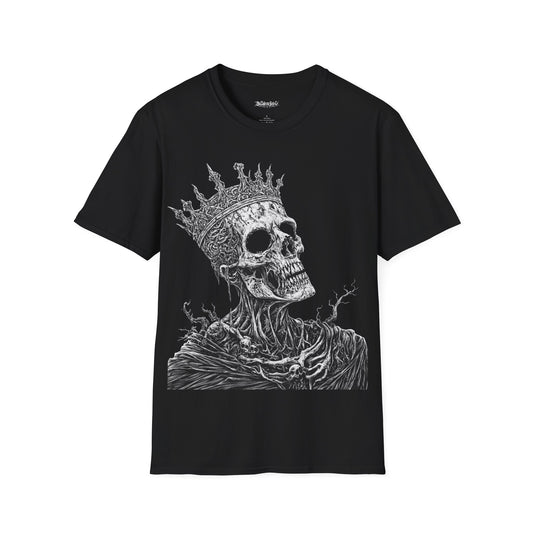 Crowned Decay, Death Metal Tee, Goth Tee, Horror Tee