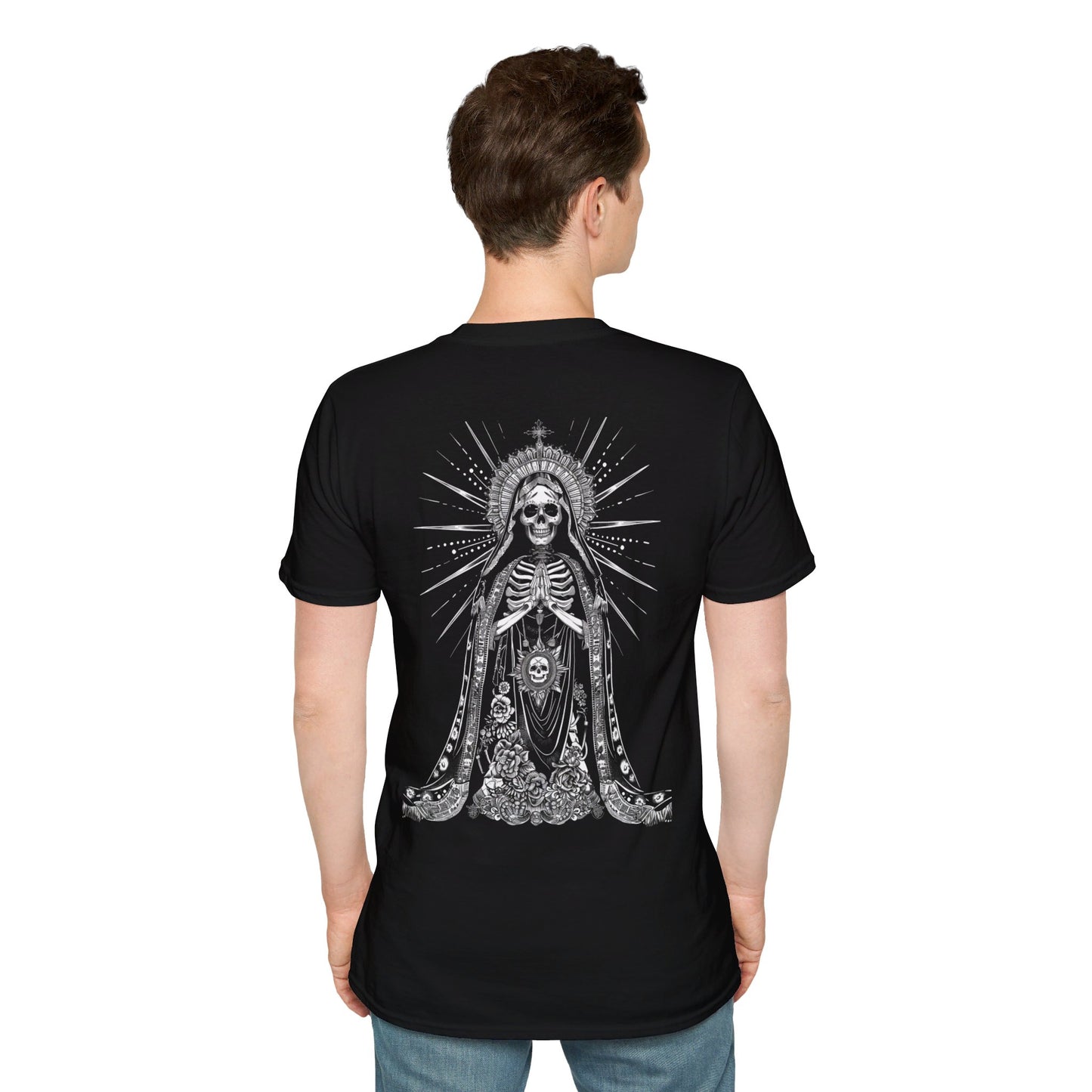 Santa Muerte Graphic Tee, Death Metal Graphic Tee 23, Death Metal Tee, Death Metal T-Shirt, Death Metal, Goth Tee, Goth T-Shirt, Goth, Goth, Grunge, Metal, Punk, Emo, Rock, Horror, Style,