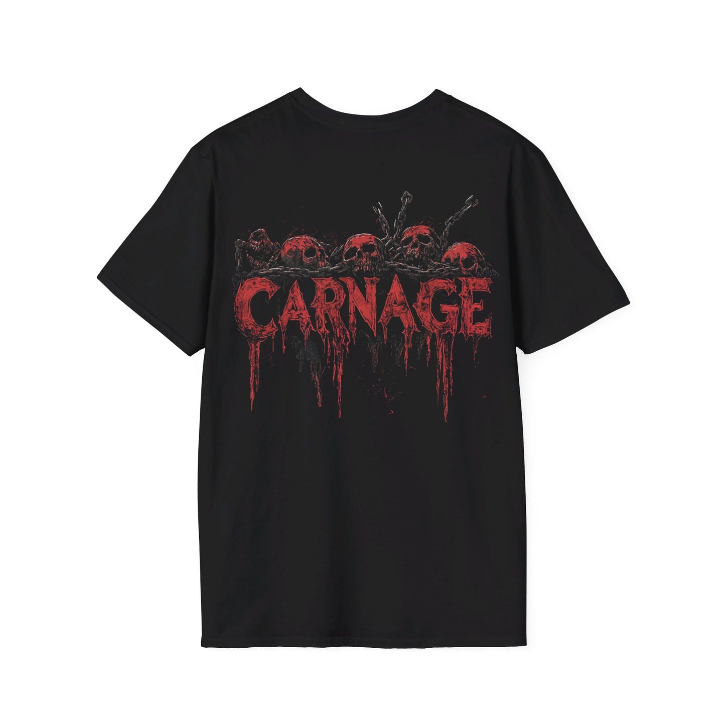 "CARNAGE" Death Metal Tee 3 , Death Metal Graphic Tee, Heavy Metal Tee, Heavy Metal, Goth T-Shirt, Goth, Goth, Grunge, Metal, Punk, Emo, Rock, Horror