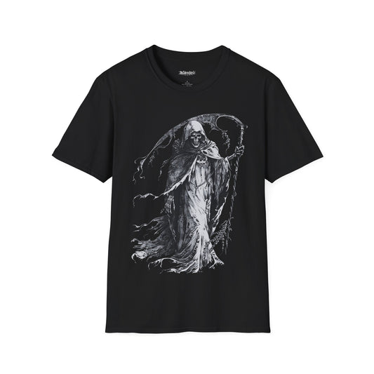 Reaper's Cloak. Death Metal Tee, Goth Tee, Horror Tee