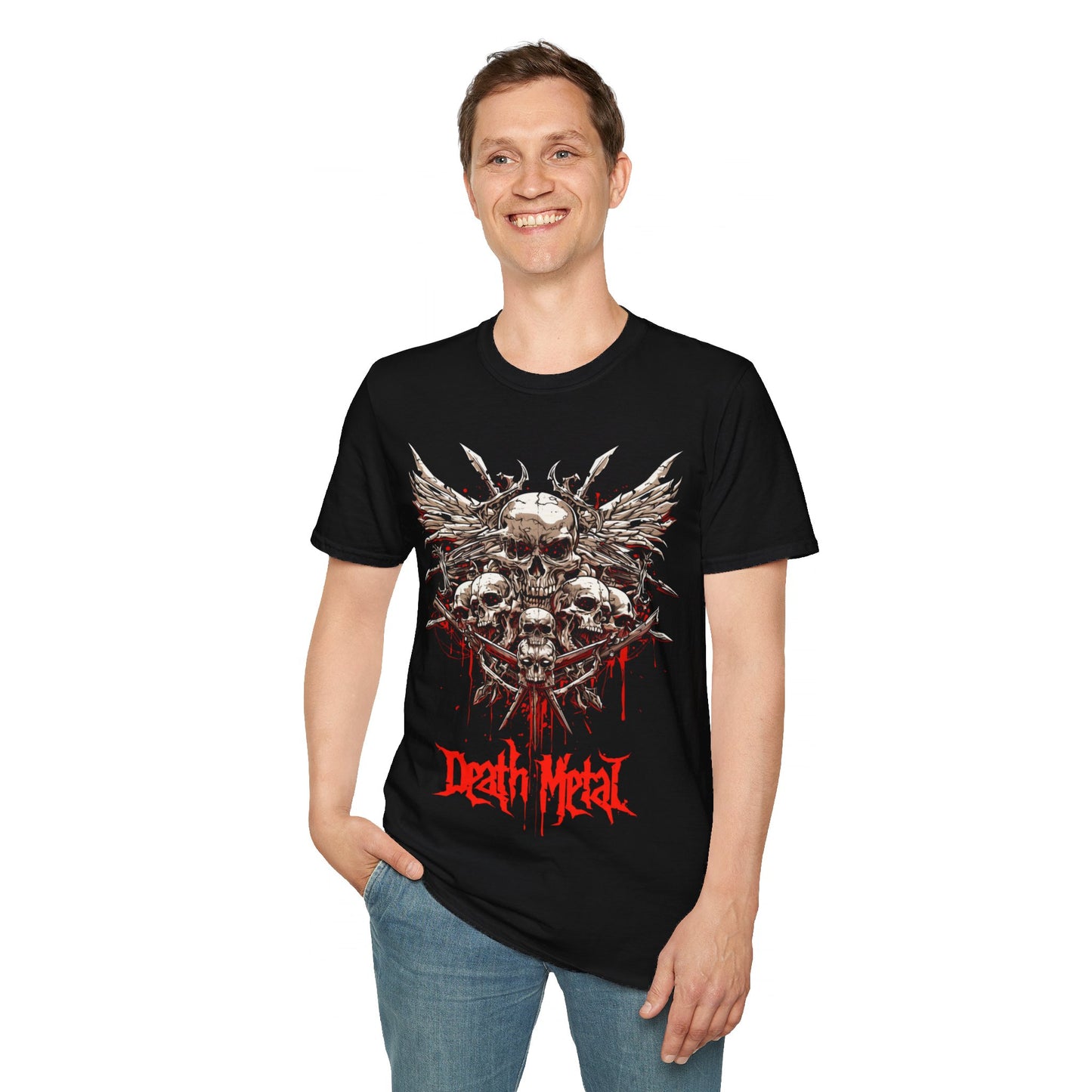 Death Metal Graphic Tee 5, Death Metal Tee, Goth, Grunge, Metal, Punk, Emo, Rock, Horror, Style, Bold