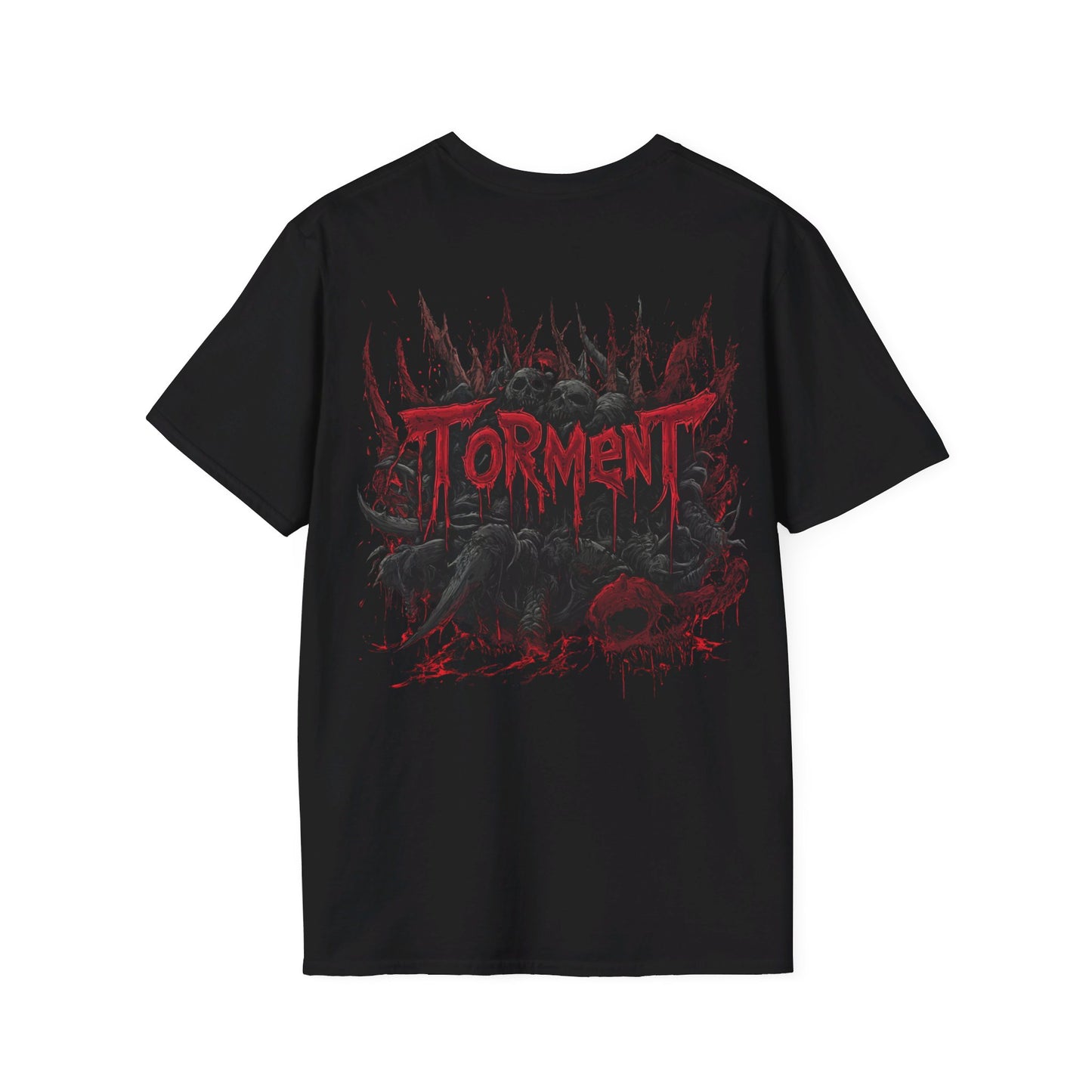 "TORMENT" Death Metal Tee 2 , Death Metal Graphic Tee, Heavy Metal Tee, Heavy Metal, Goth T-Shirt, Goth, Goth, Grunge, Metal, Punk, Emo, Rock, Horror