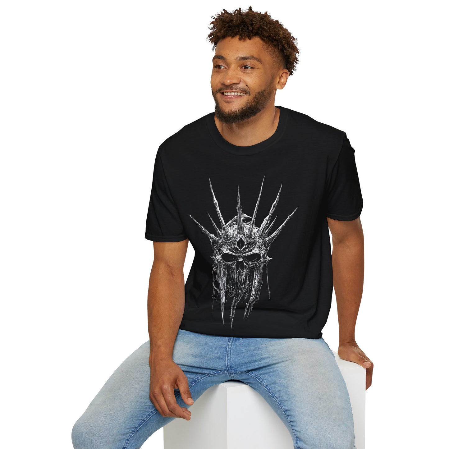 Crown of Ruin, Death Metal Tee, Goth Tee, Horror Tee