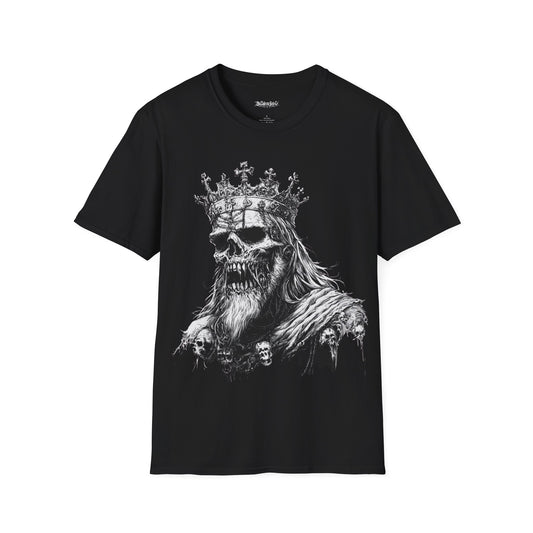 Grim Sovereign, Death Metal Tee, Goth Tee, Horror Tee