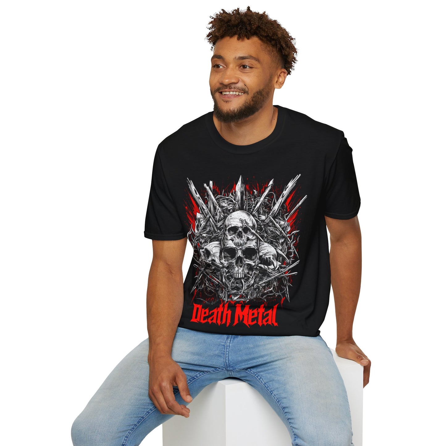 Death Metal Graphic Tee 3, Death Metal Tee, Goth, Grunge, Metal, Punk, Emo, Rock, Horror, Style, Bold