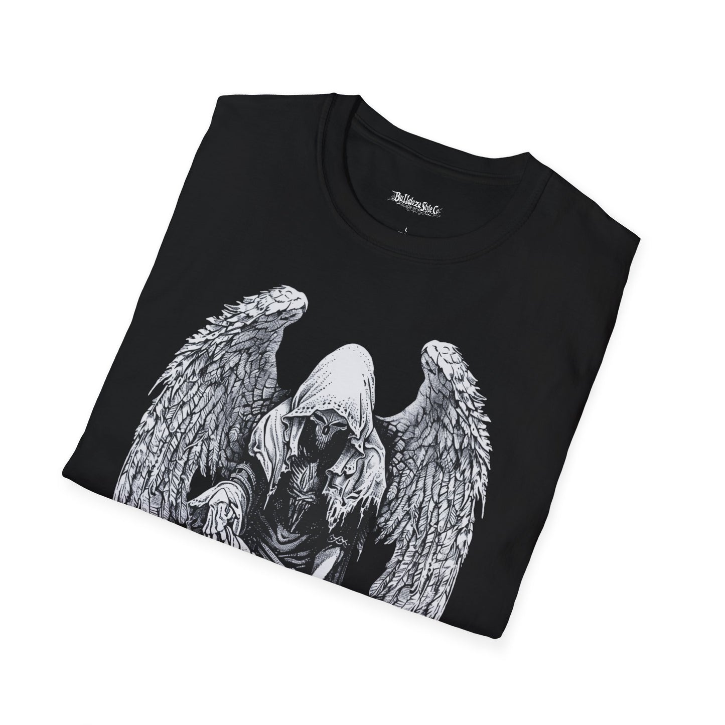 Angel of Ruin, Death Metal Tee, Goth Tee, Horror Tee