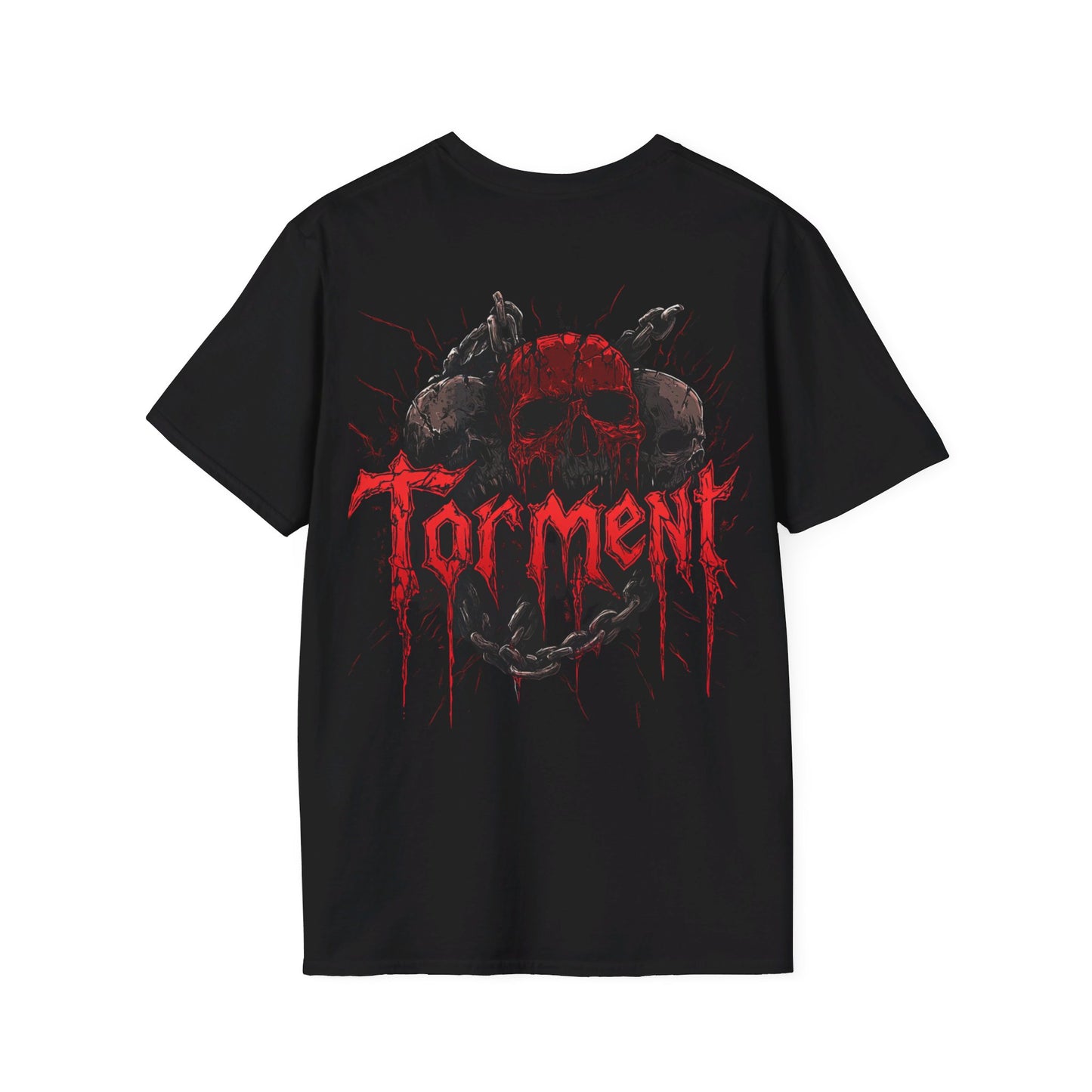 "TORMENT" Death Metal Tee 4 , Death Metal Graphic Tee, Heavy Metal Tee, Heavy Metal, Goth T-Shirt, Goth, Goth, Grunge, Metal, Punk, Emo, Rock, Horror