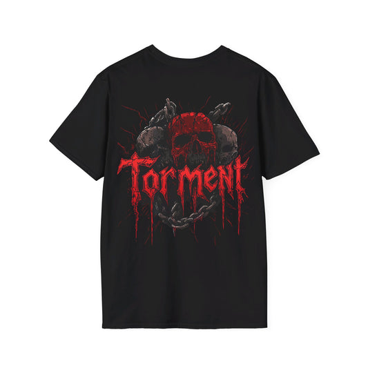 "TORMENT" Death Metal Tee 4 , Death Metal Graphic Tee, Heavy Metal Tee, Heavy Metal, Goth T-Shirt, Goth, Goth, Grunge, Metal, Punk, Emo, Rock, Horror