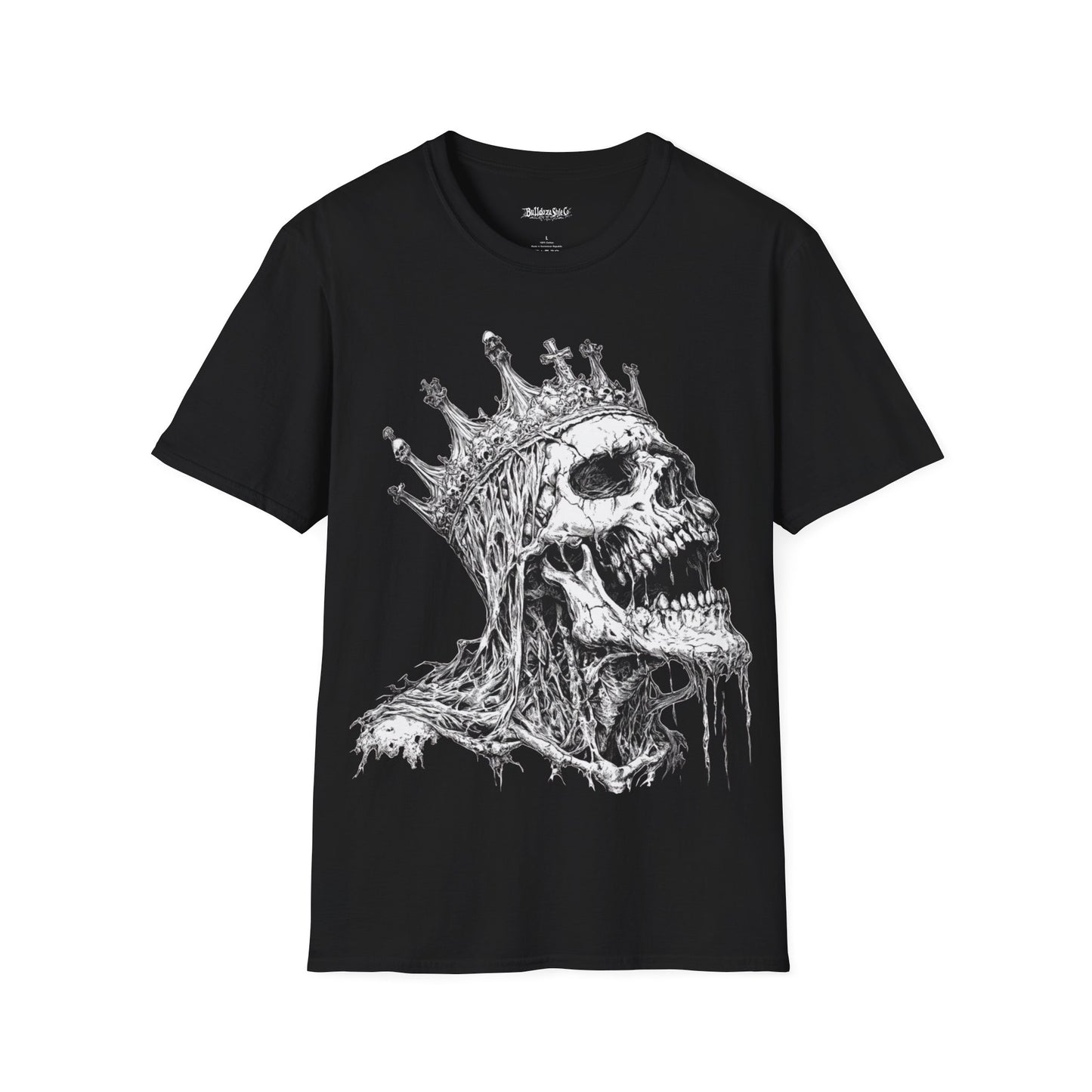 Throne Rot, Death Metal Tee, Goth Tee, Horror Tee