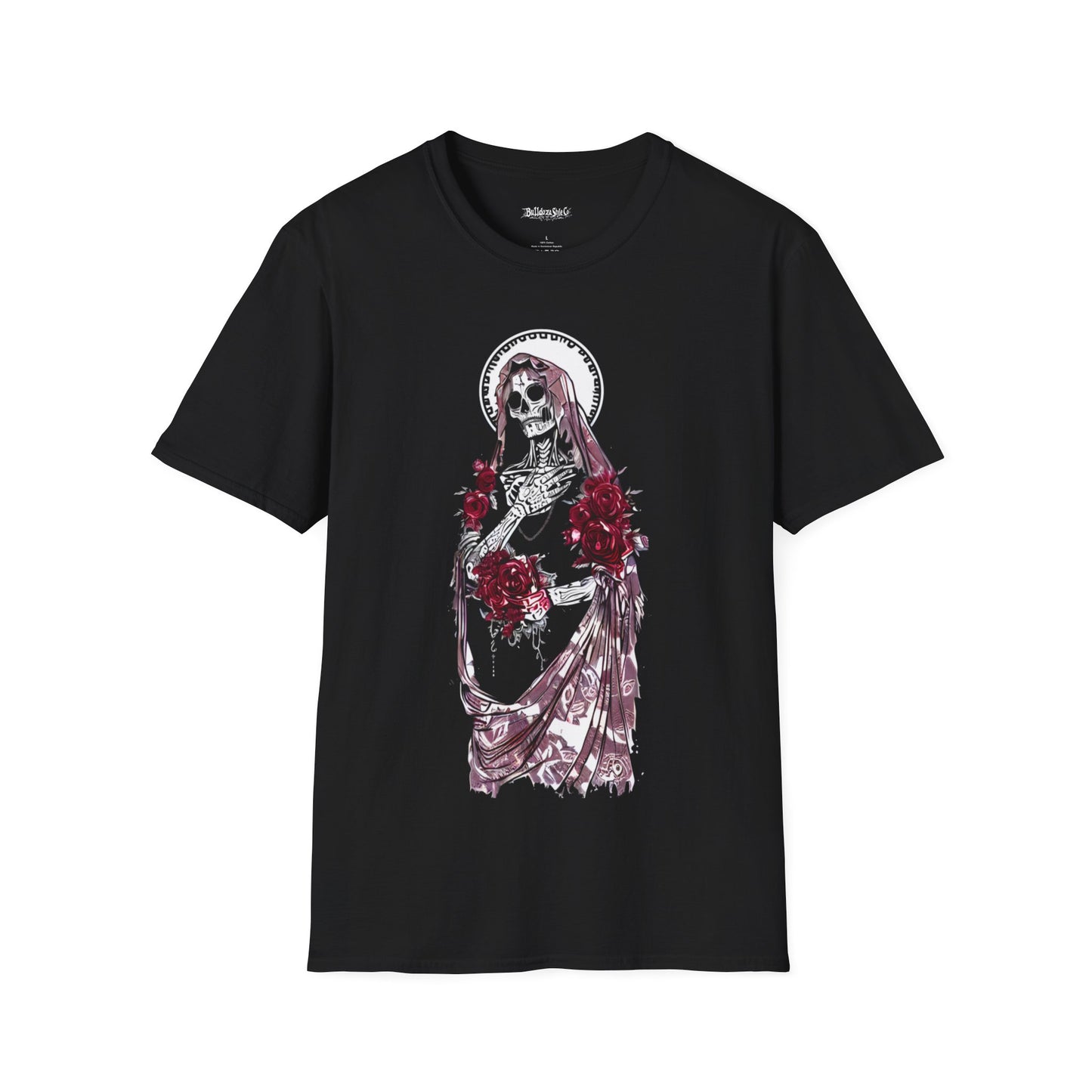 Sacred Rose, Death Metal Tee, Goth Tee, Horror Tee