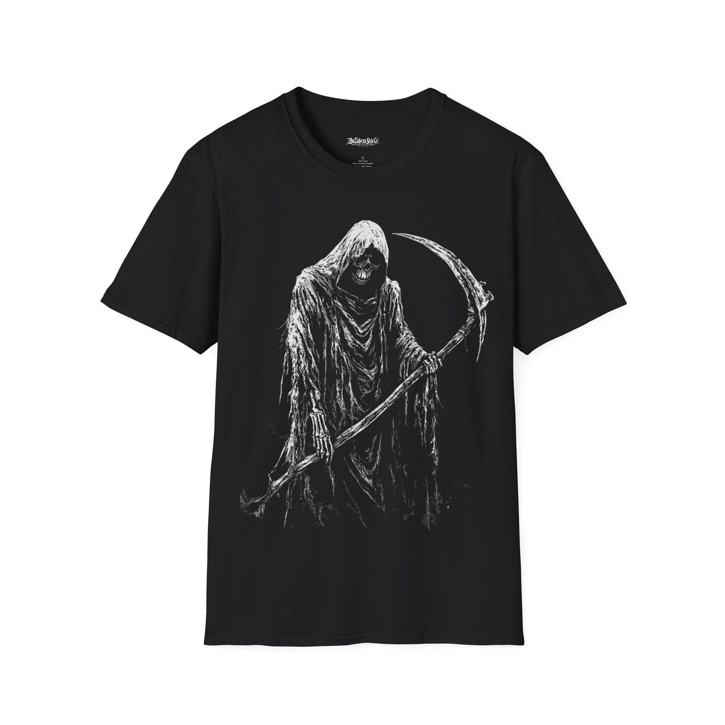 Grim Fate, Death Metal Tee, Goth Tee, Horror Tee