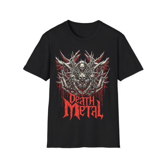 Death Metal Graphic Tee 6, Death Metal Tee, Goth, Grunge, Metal, Punk, Emo, Rock, Horror, Style, Bold