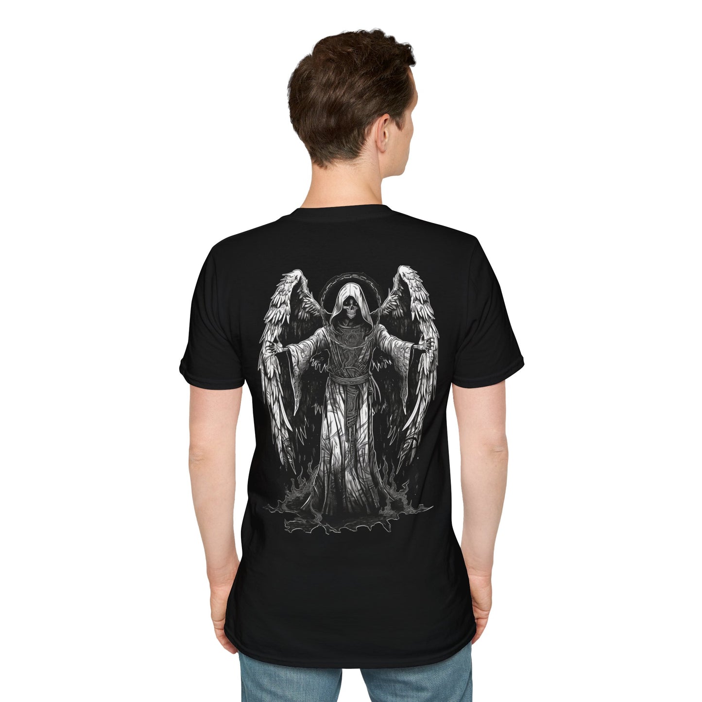 Angel of Doom, Death Metal Tee, Goth Tee, Horror Tee