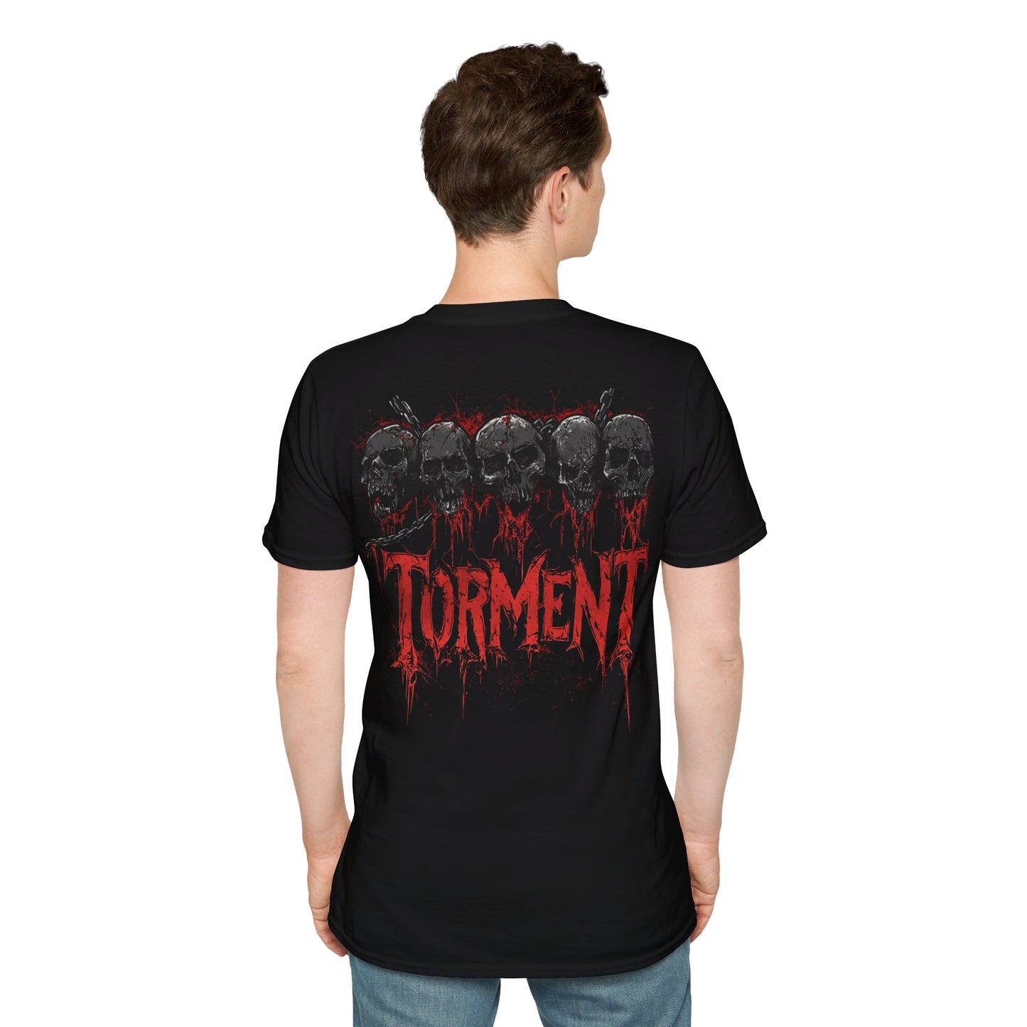 "TORMENT" Death Metal Tee 12 , Death Metal Graphic Tee, Heavy Metal Tee, Heavy Metal, Goth T-Shirt, Goth, Goth, Grunge, Metal, Punk, Emo, Rock, Horror