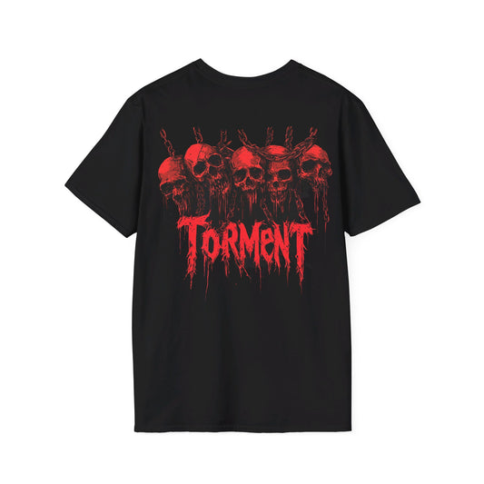 "TORMENT" Death Metal Tee 8 , Death Metal Graphic Tee, Heavy Metal Tee, Heavy Metal, Goth T-Shirt, Goth, Goth, Grunge, Metal, Punk, Emo, Rock, Horror