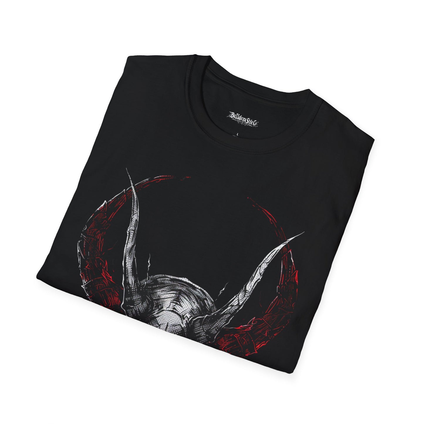 Hell Horns, Death Metal Tee, Goth Tee, Horror Tee