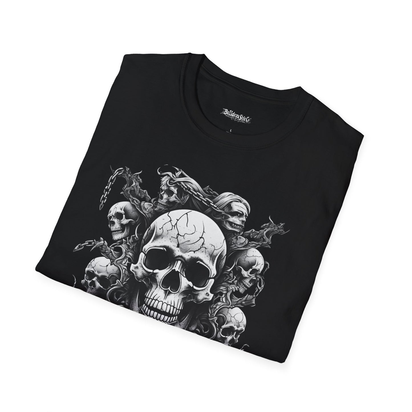 Skulls of the Unholy, Death Metal Tee, Goth Tee, Horror Tee