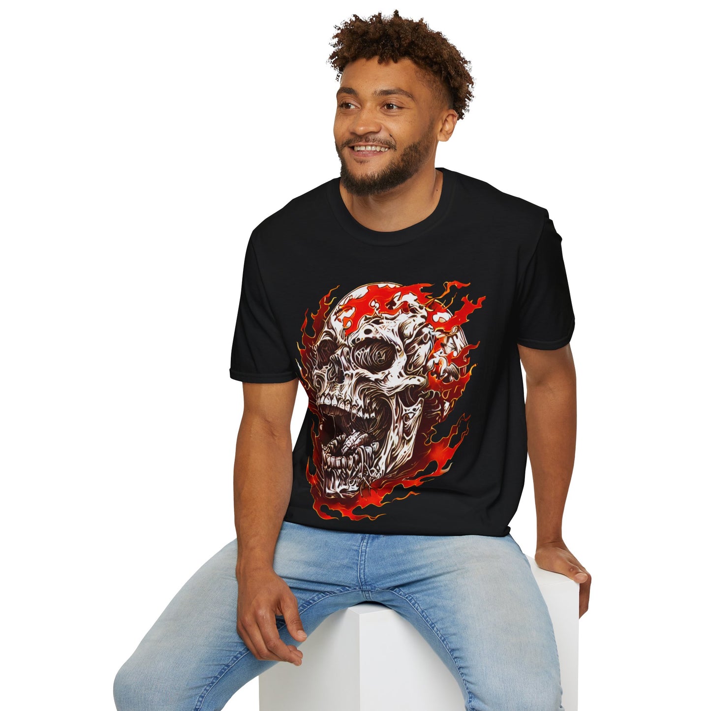 Death Metal Skull Tee, Death Metal Graphic Tee 101, Death Metal Tee, Death Metal T-Shirt, Death Metal, Goth Tee, Goth T-Shirt, Goth, Goth, Grunge, Metal, Punk, Emo, Rock, Horror