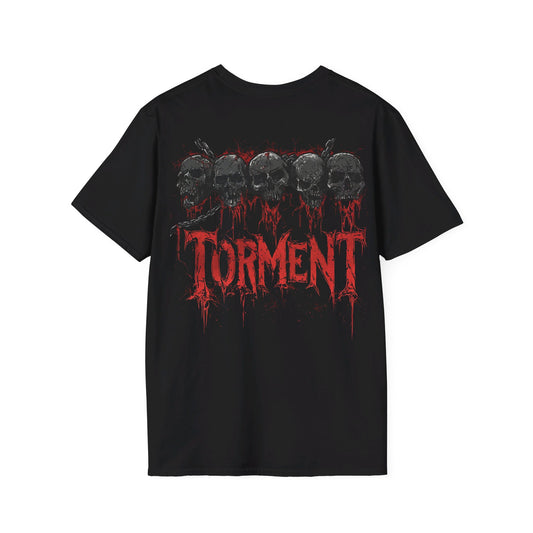 "TORMENT" Death Metal Tee 12 , Death Metal Graphic Tee, Heavy Metal Tee, Heavy Metal, Goth T-Shirt, Goth, Goth, Grunge, Metal, Punk, Emo, Rock, Horror