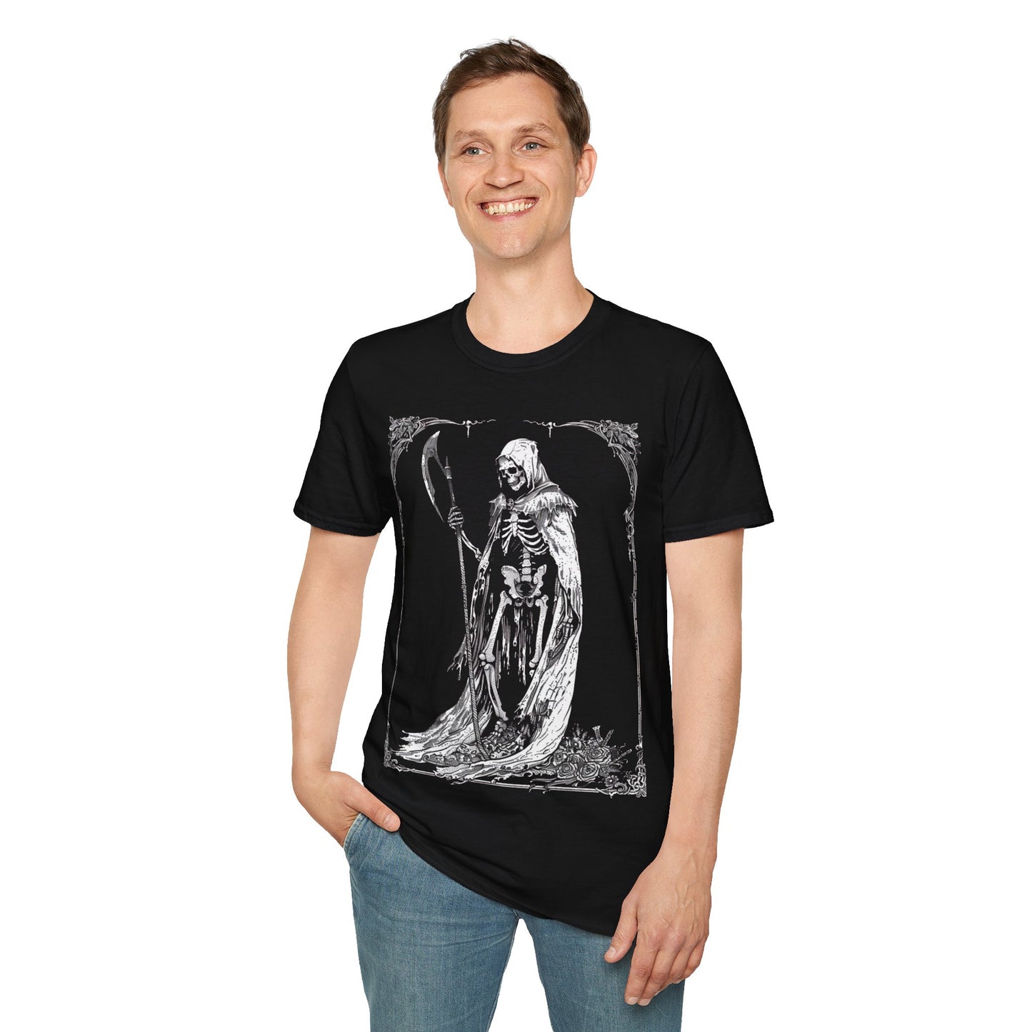 Reaper's Vigil, Death Metal Tee, Goth Tee, Horror Tee