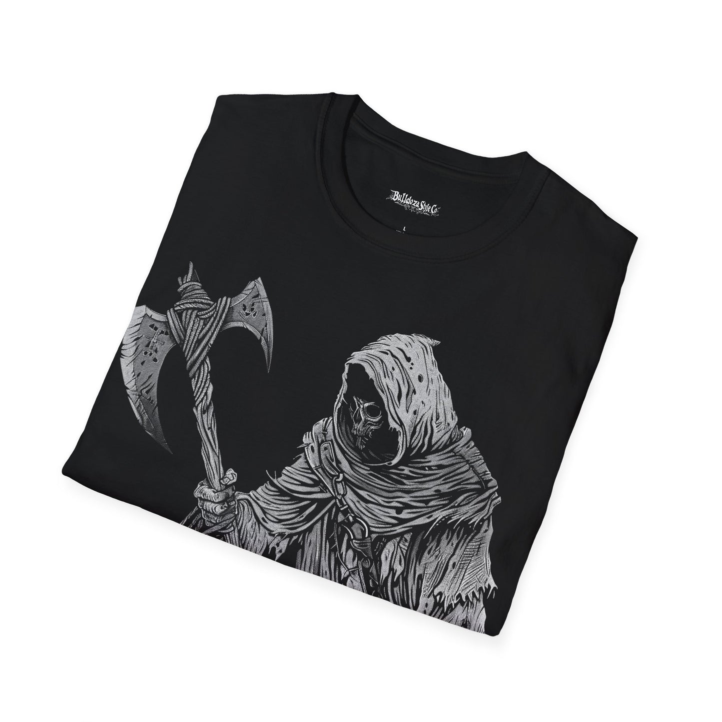 Grim Executioner, Death Metal Tee, Goth Tee, Horror Tee