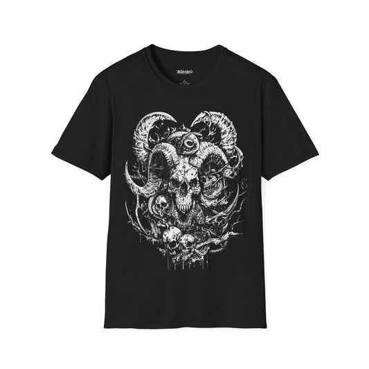 Infernal Dominion, Death Metal Tee, Goth Tee, Horror Tee