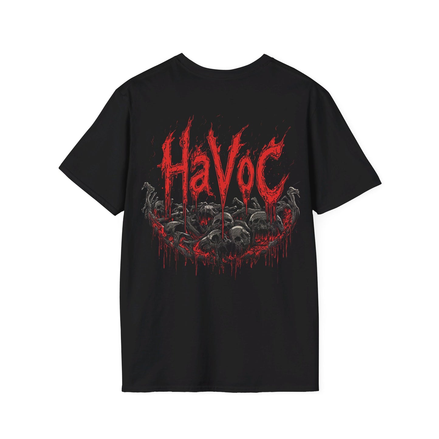 "HAVOC" Death Metal Tee 2, Death Metal Graphic Tee, Heavy Metal Tee, Heavy Metal, Goth T-Shirt, Goth, Goth, Grunge, Metal, Punk, Emo, Rock, Horror