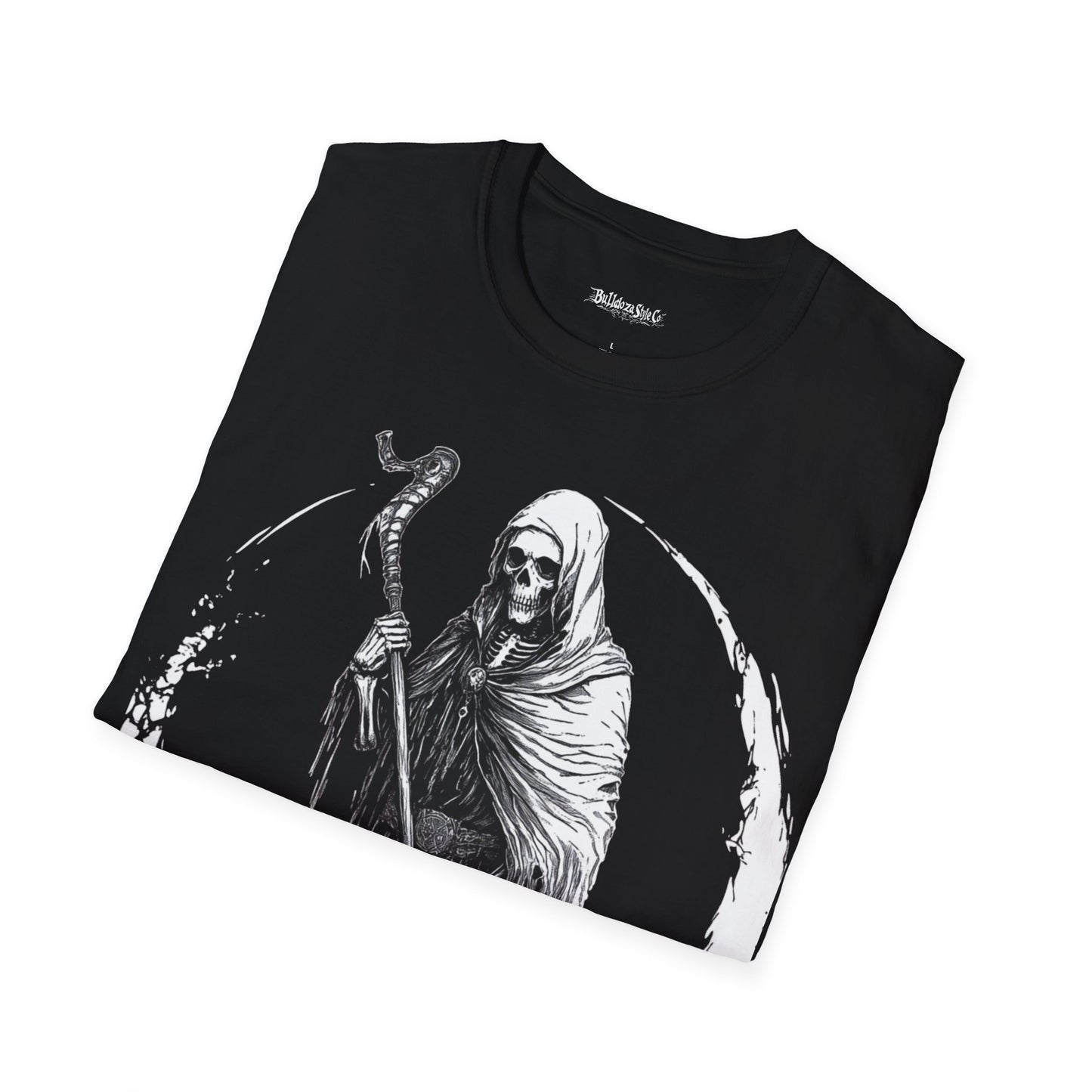 Lunar Reaper, Death Metal Tee, Goth Tee, Horror Tee