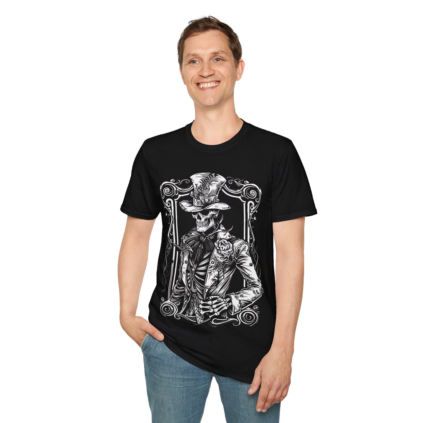 Bone Baron, Death Metal Tee, Goth Tee, Horror Tee