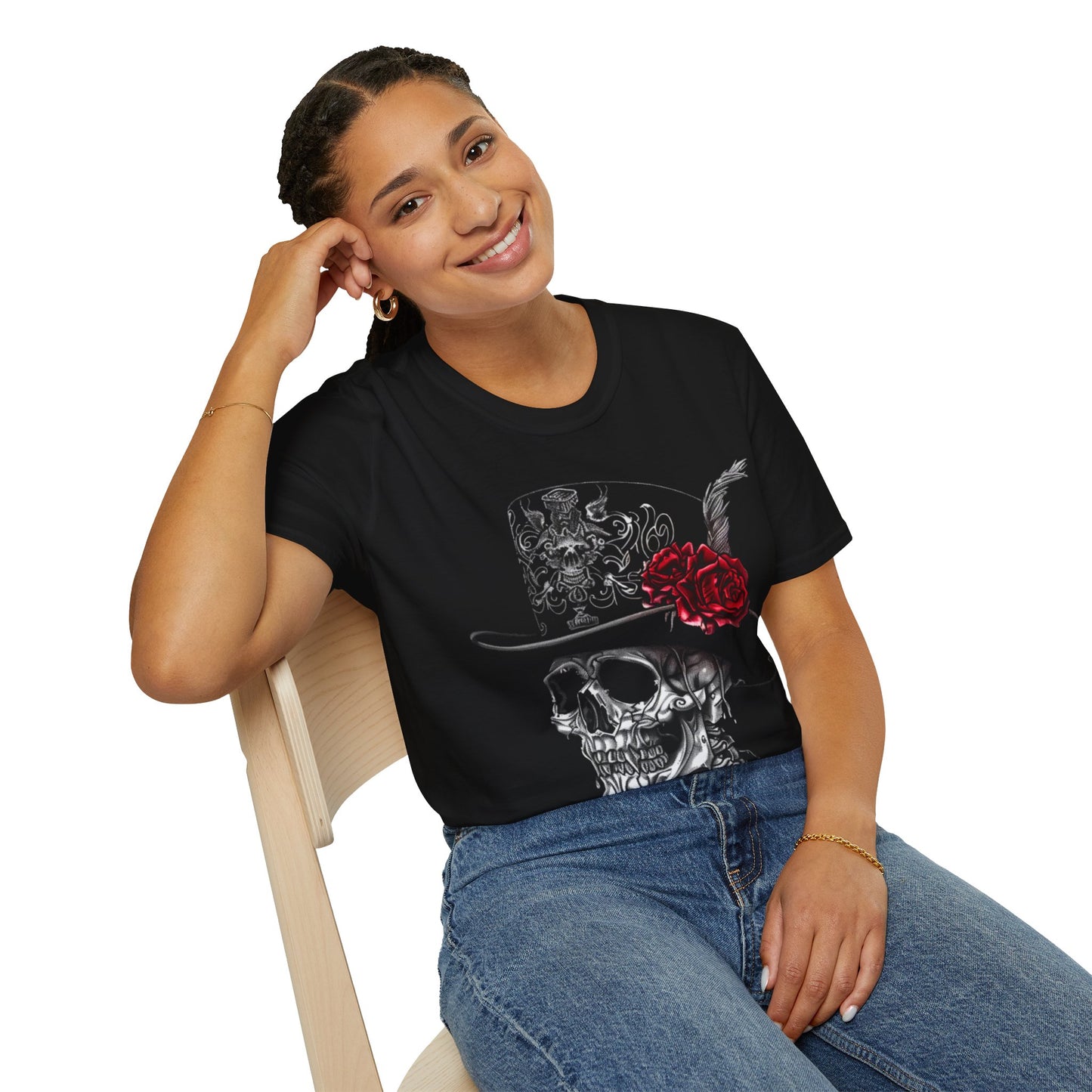 Rose of the Dead, Death Metal Tee, Goth Tee, Horror Tee