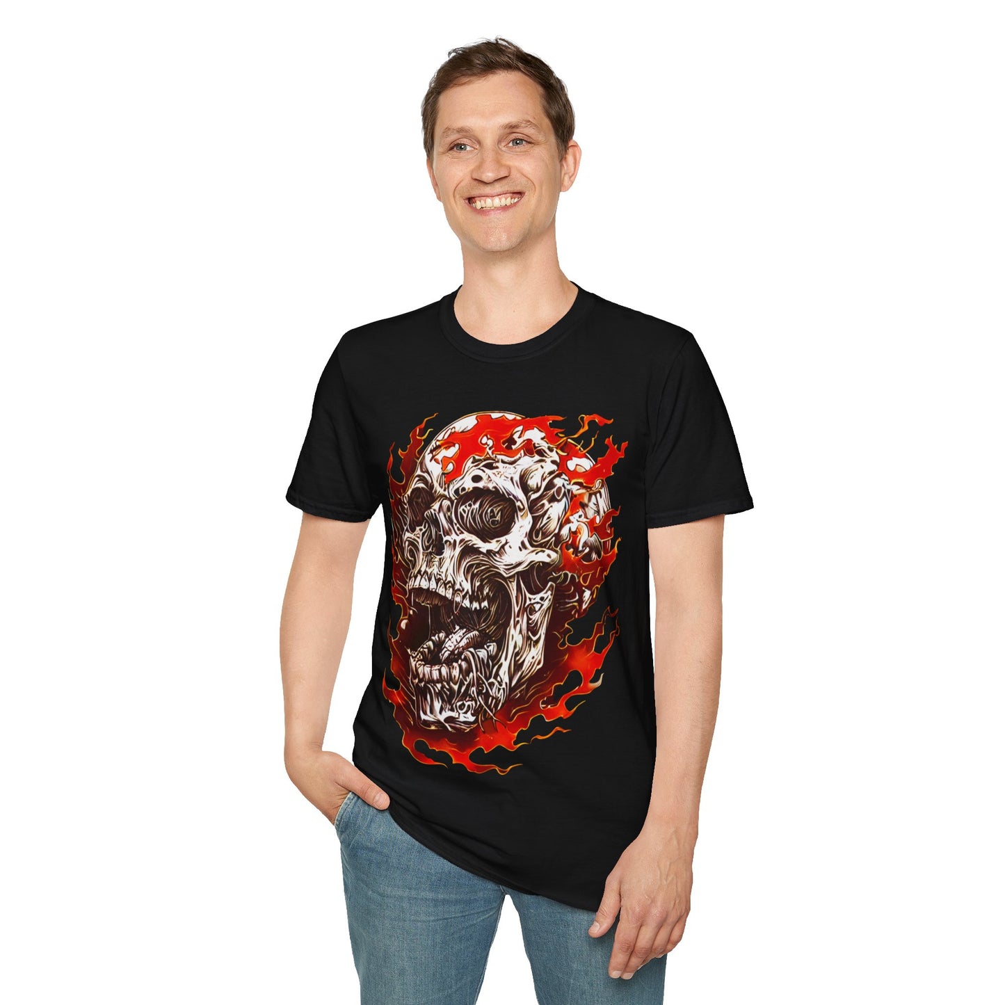 Death Metal Skull Tee, Death Metal Graphic Tee 101, Death Metal Tee, Death Metal T-Shirt, Death Metal, Goth Tee, Goth T-Shirt, Goth, Goth, Grunge, Metal, Punk, Emo, Rock, Horror