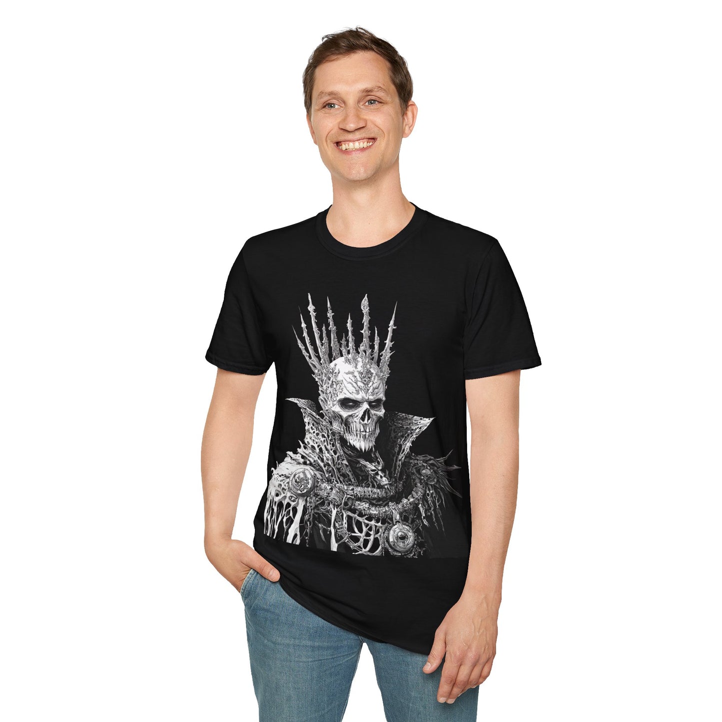 Bone Tyrant, Death Metal Tee, Goth Tee, Horror Tee