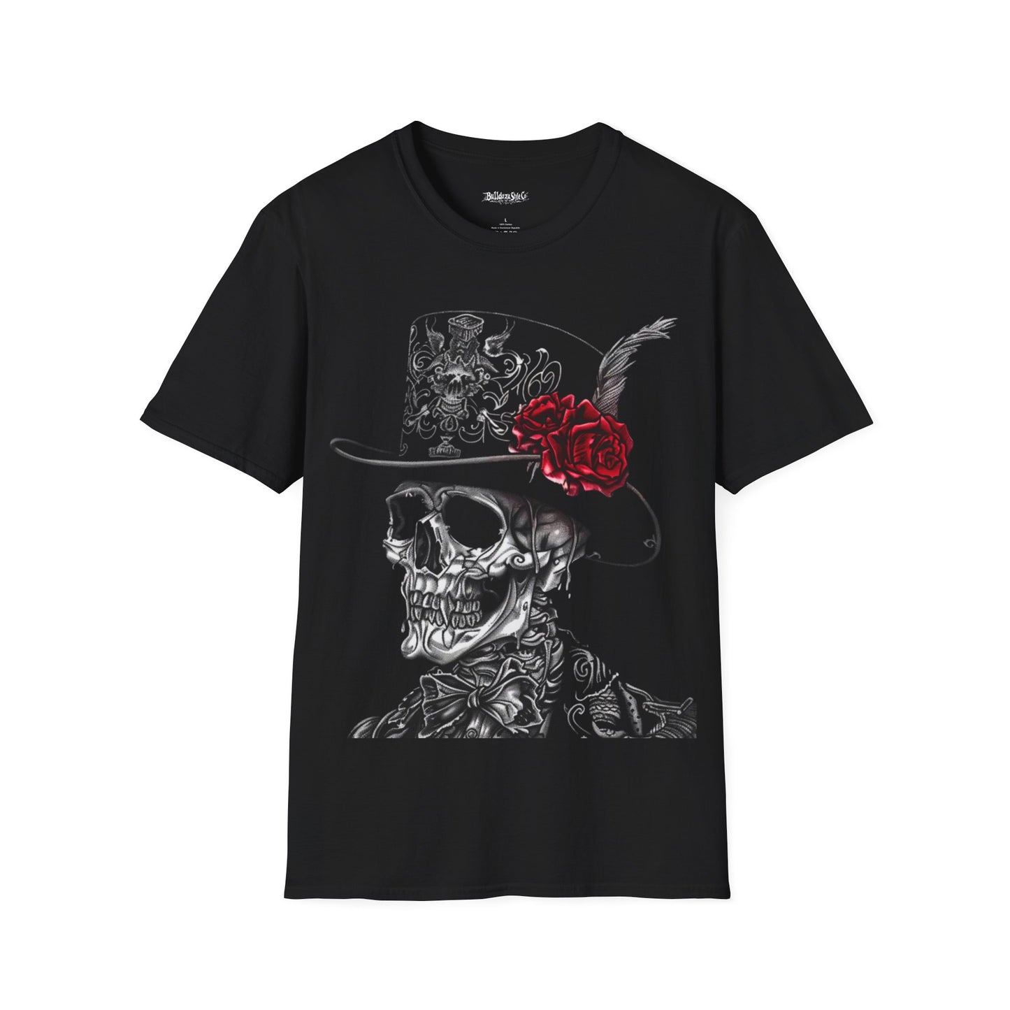 Rose of the Dead, Death Metal Tee, Goth Tee, Horror Tee