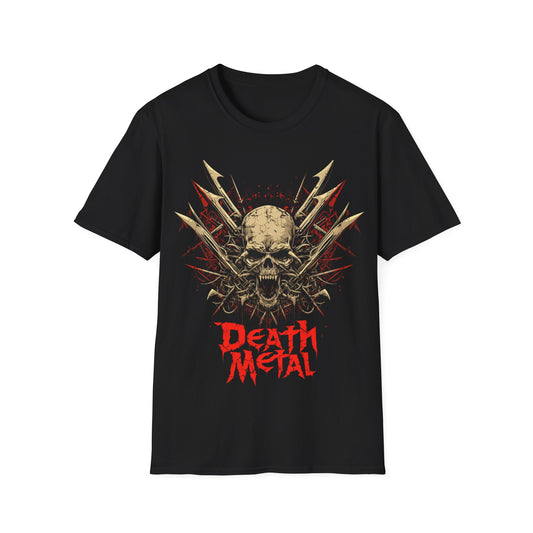 Death Metal Graphic Tee 9, Death Metal Tee, Goth, Grunge, Metal, Punk, Emo, Rock, Horror, Style, Bold