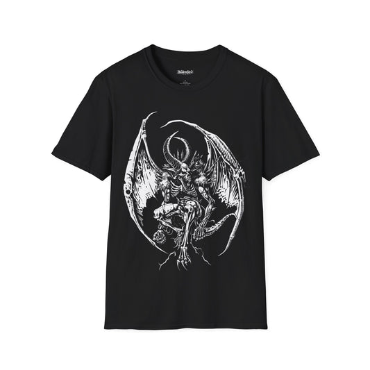 Demonic Overlord, Death Metal Tee, Goth Tee, Horror Tee