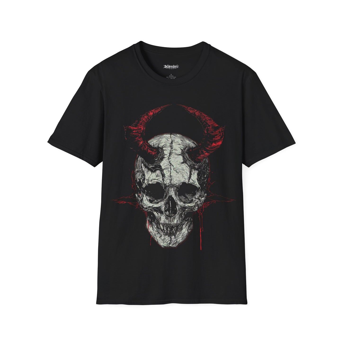 Bloodstained Tyrant, Death Metal Tee, Goth Tee, Horror Tee