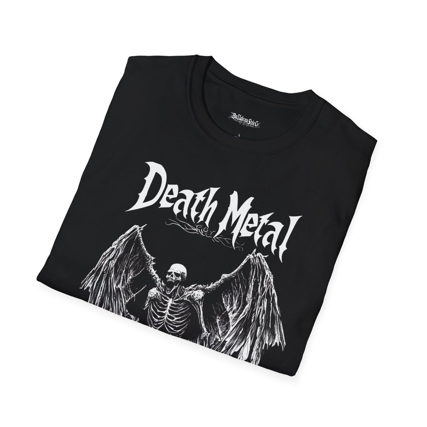 Winged Reaper, Death Metal Tee, Goth Tee, Horror Tee