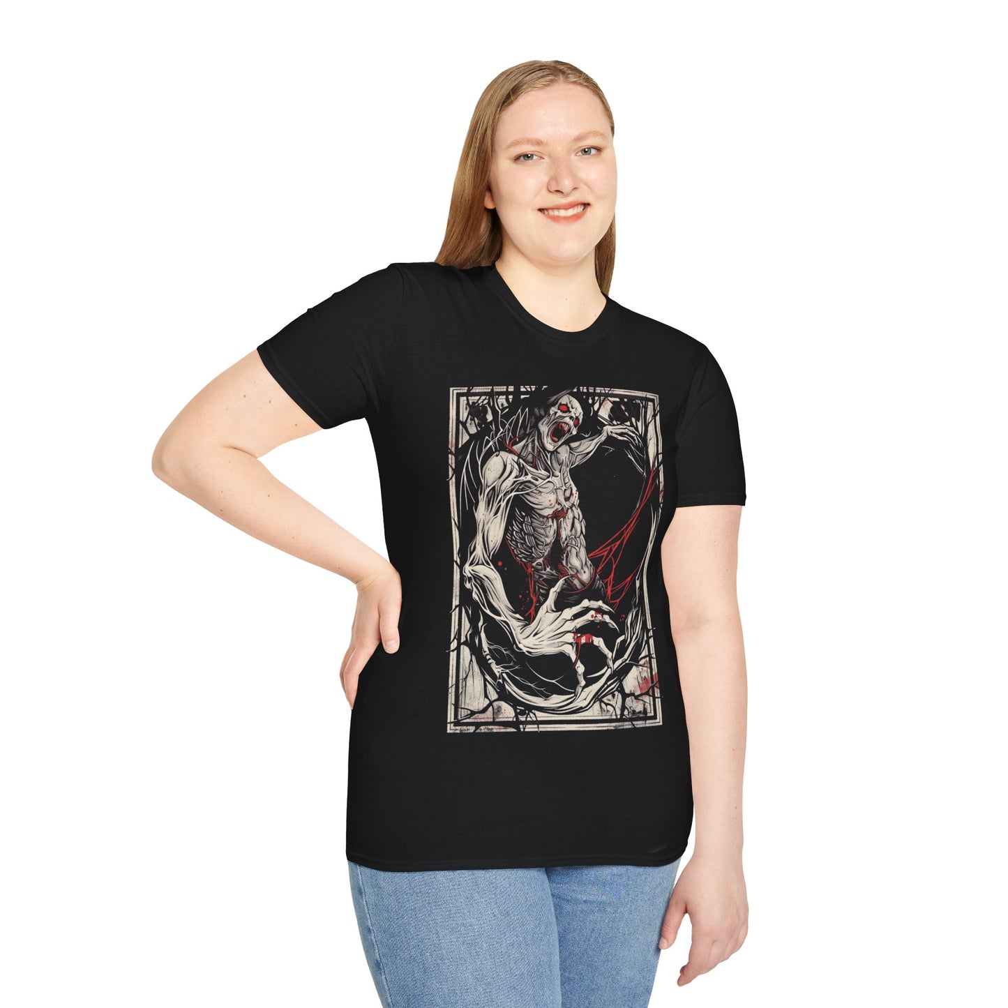 Vile Embrace, Death Metal Tee, Goth Tee, Horror Tee