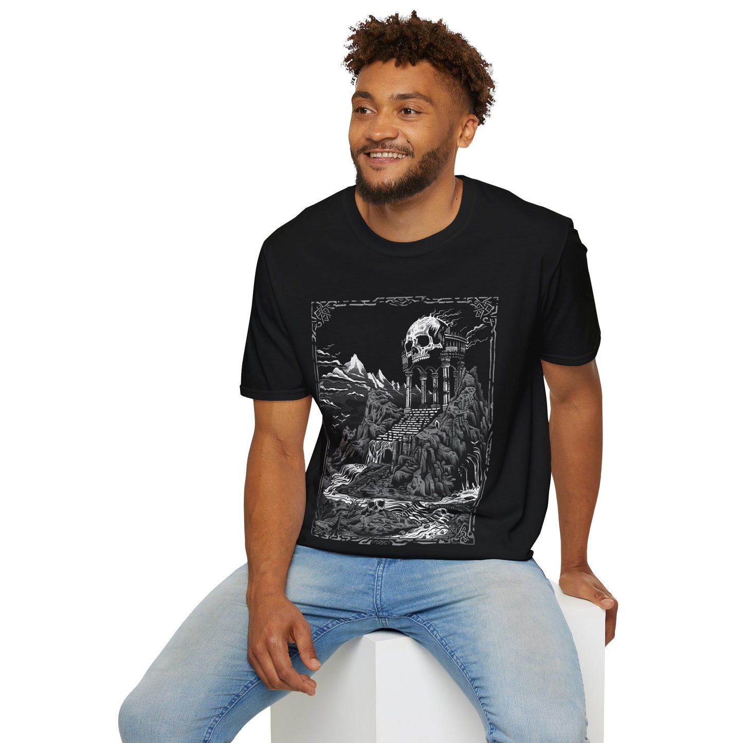 Temple of Ruin, Death Metal Tee, Goth Tee, Horror Tee