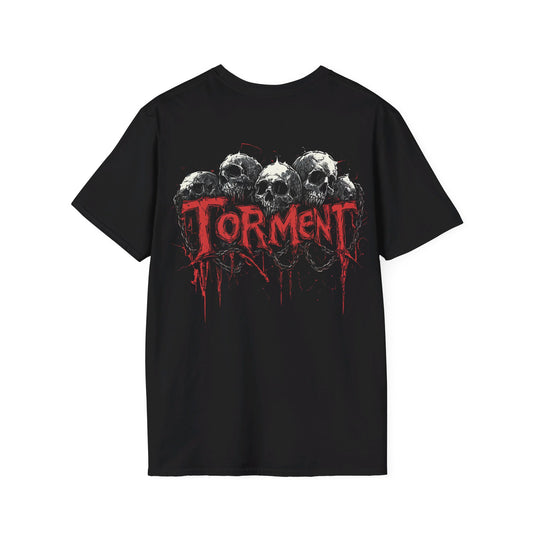 "TORMENT" Death Metal Tee 9 , Death Metal Graphic Tee, Heavy Metal Tee, Heavy Metal, Goth T-Shirt, Goth, Goth, Grunge, Metal, Punk, Emo, Rock, Horror